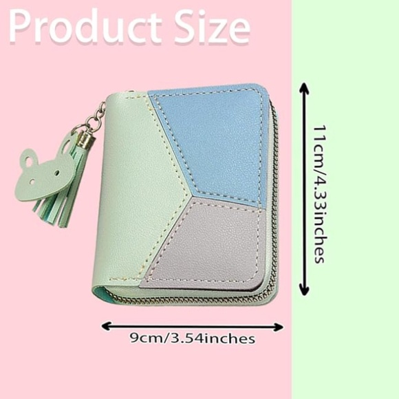 Women's Wallets, PU Leather Wallets for Women - Picture 2 of 3